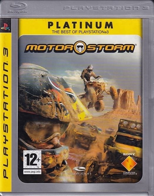 Motor Storm Platinum -  PS3 (B Grade) (Genbrug)